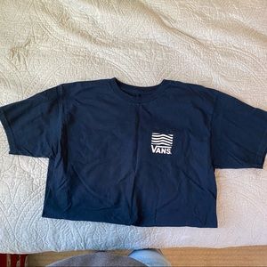 Navy Blue Vans Shirt